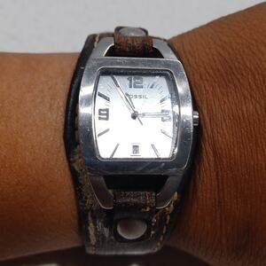 Fossil JR-8794 Genuine Leather Quartz Analog Ladies Watch (No Battery)